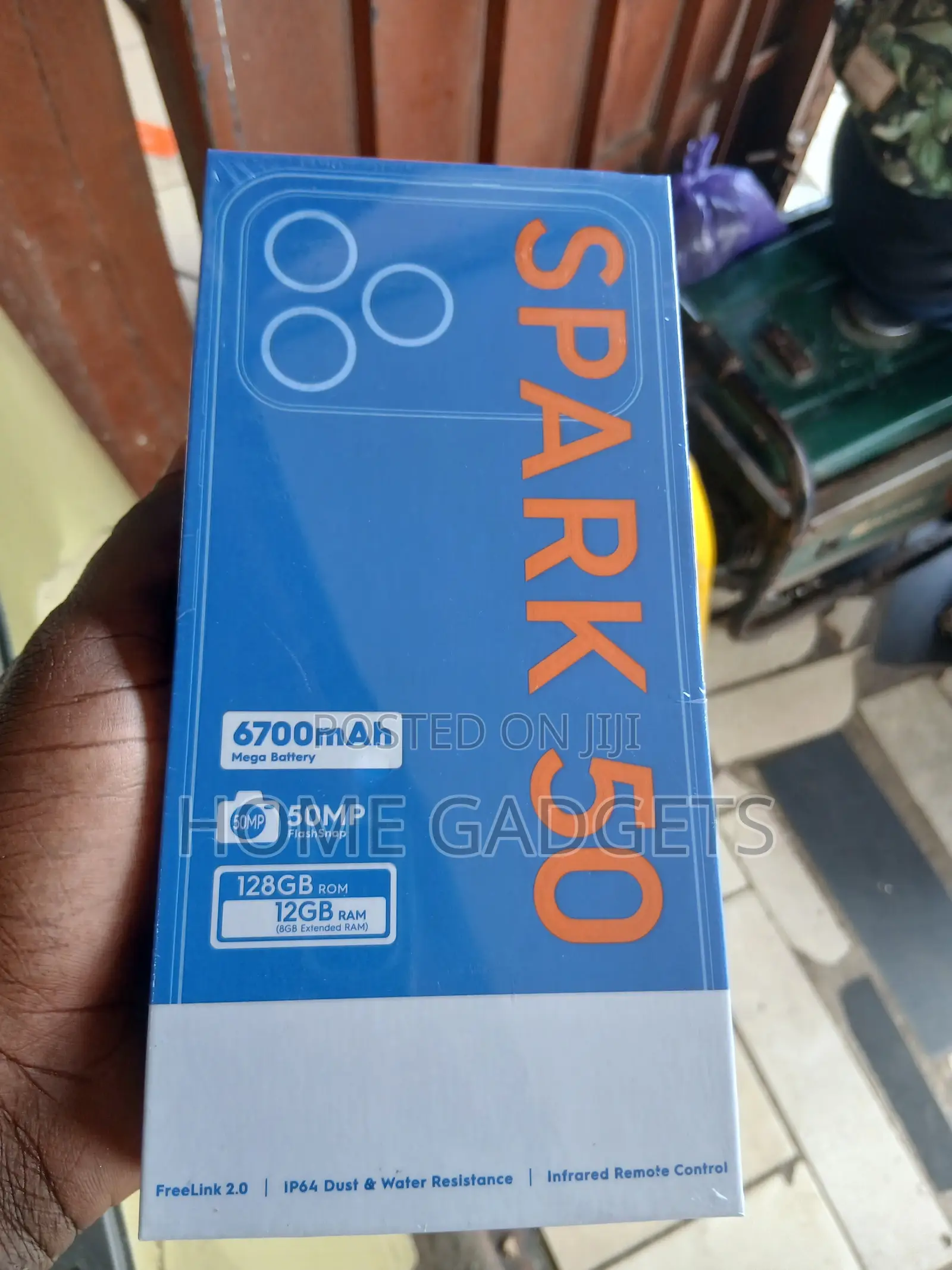 New Tecno Spark 50 128 GB Black