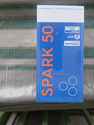 New Tecno Spark 50 128 GB Black