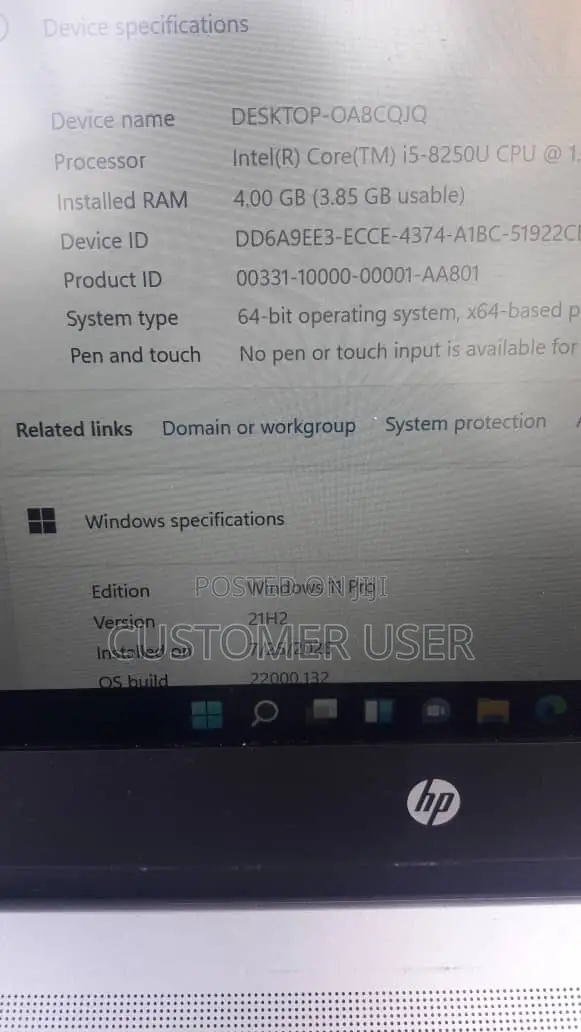 Laptop HP ProBook 640 G4 4GB Intel Core i5 HDD+SSD 128GB