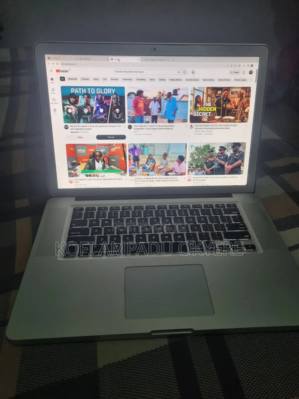 Laptop Apple MacBook Pro 2010 8GB Intel Core i7 SSD 512GB