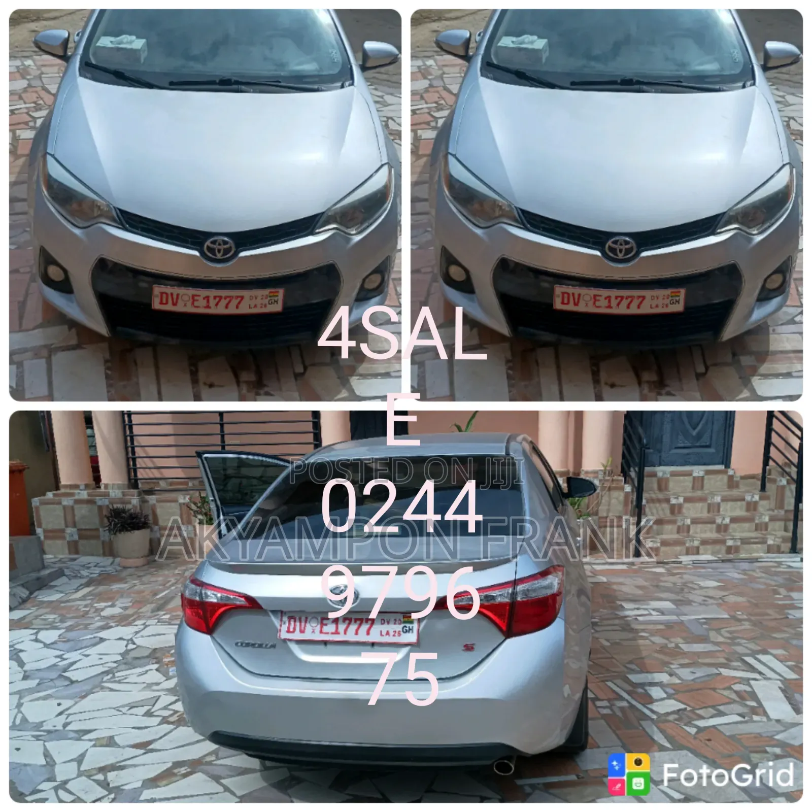 Toyota Corolla 2016 Silver