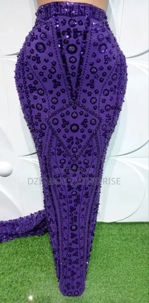 Quality Beaded Lace Fabric