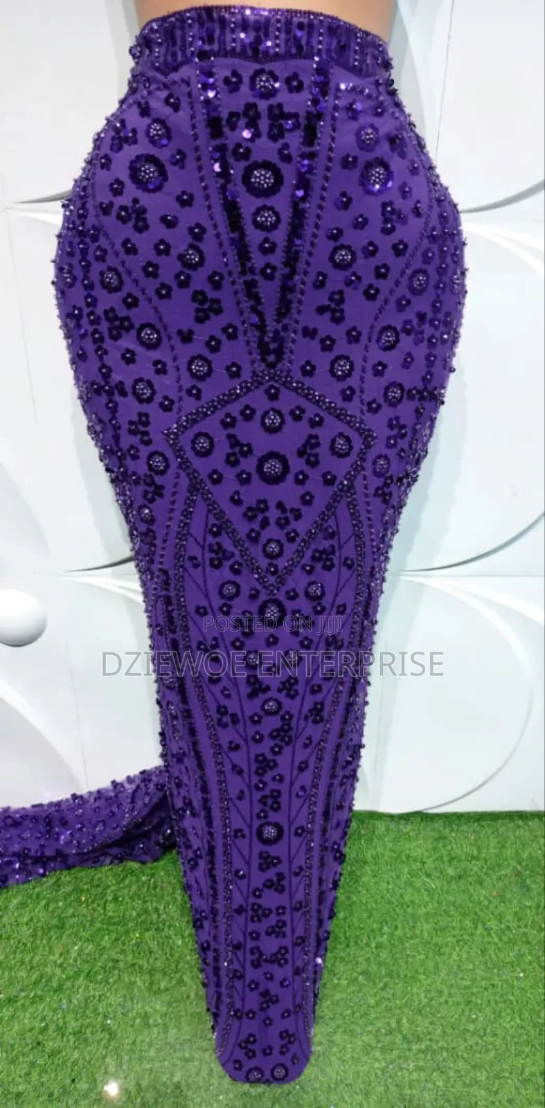 Quality Beaded Lace Fabric