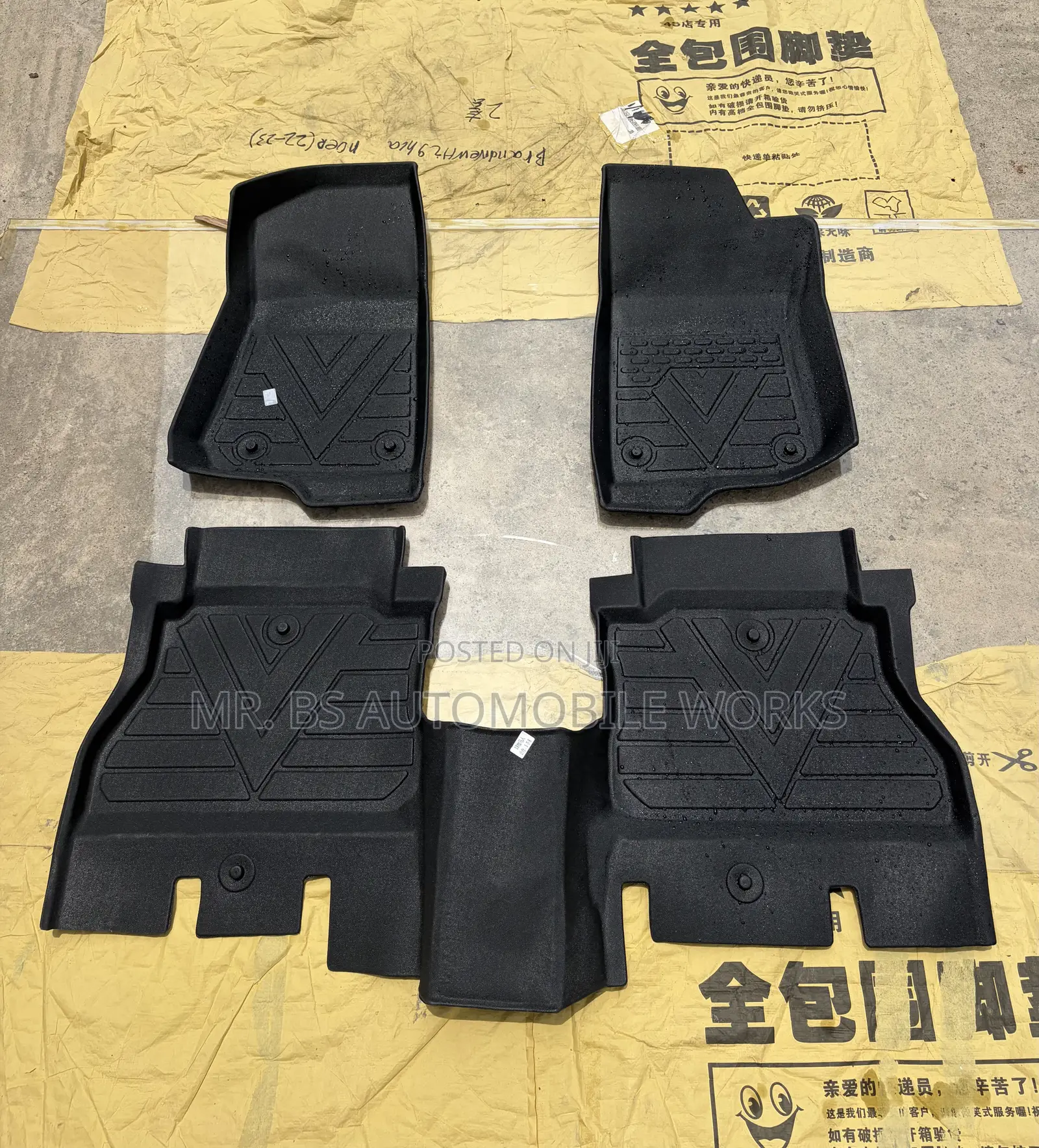 Jeep Wrangle 5D Floor Mat