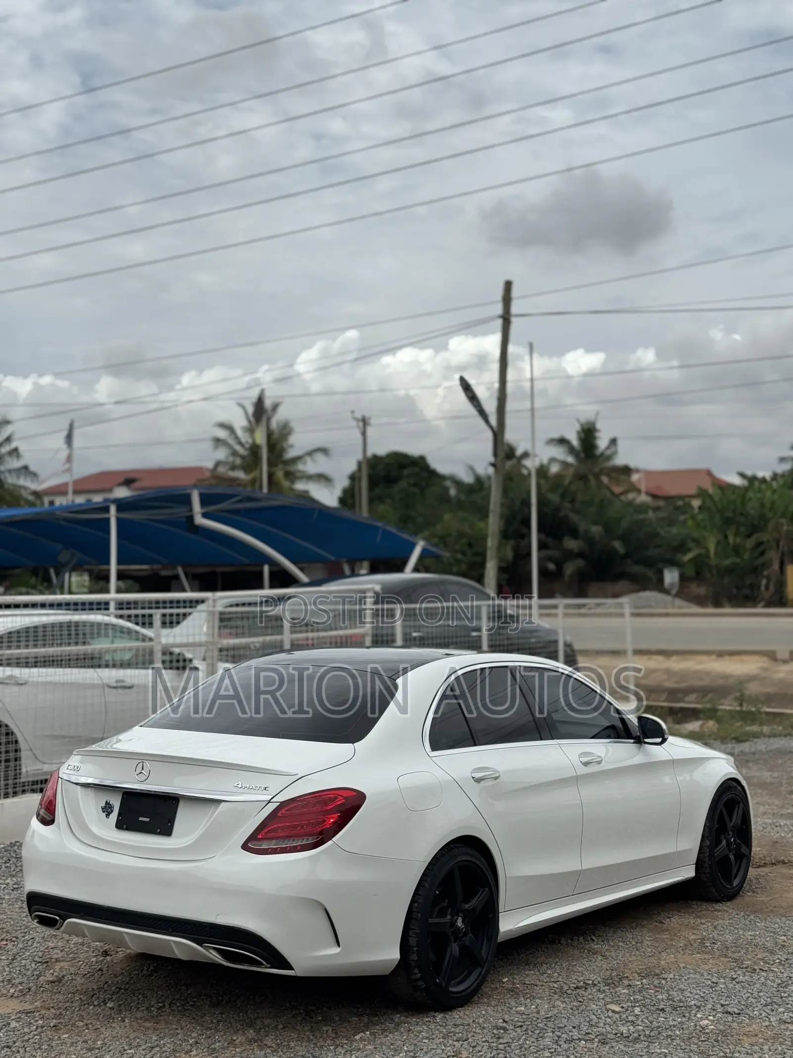 Mercedes-Benz C300 Sport 4Matic Sedan AWD (2.0L 4cyl 7A) 2017 White