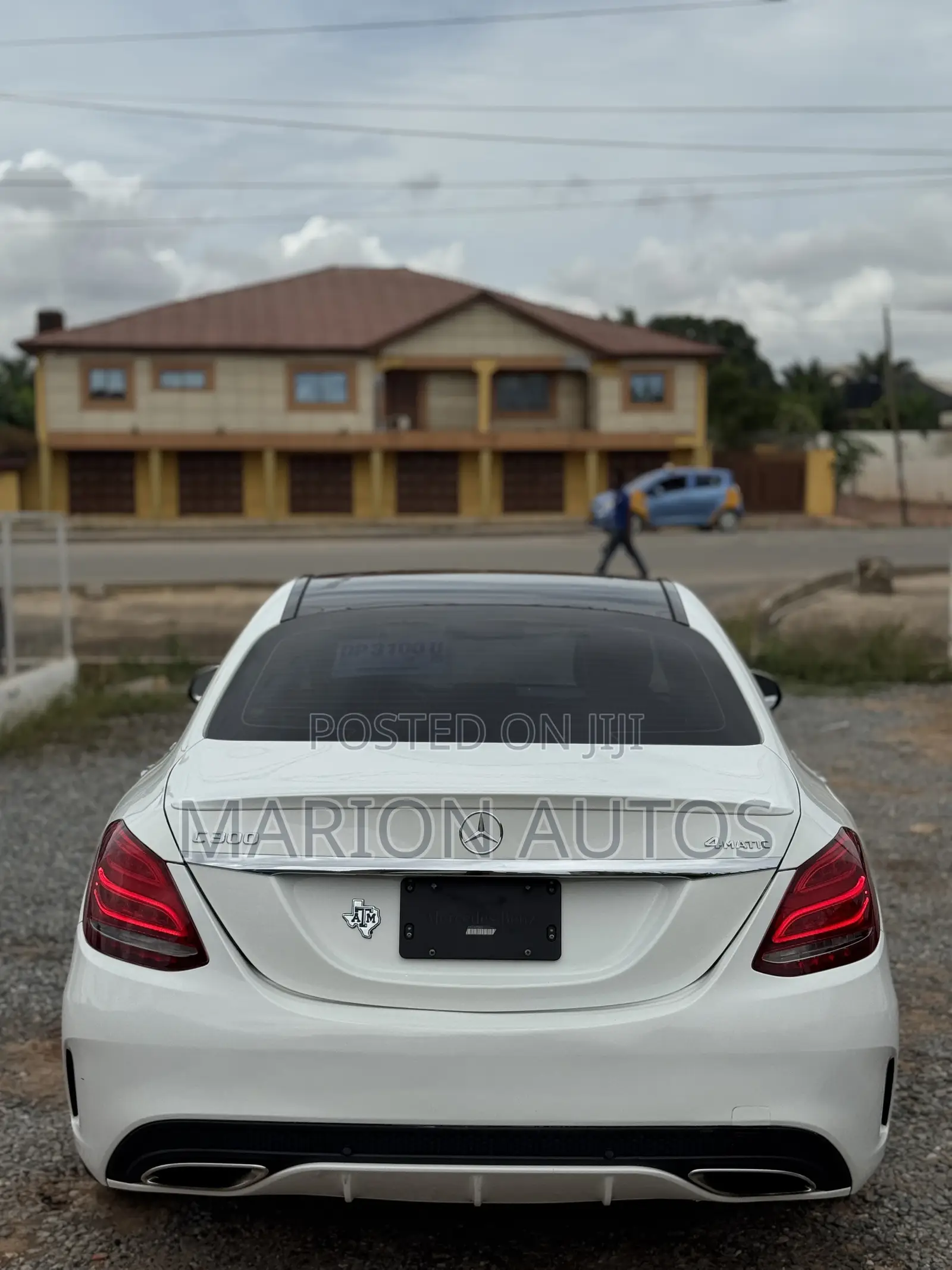 Mercedes-Benz C300 Sport 4Matic Sedan AWD (2.0L 4cyl 7A) 2017 White