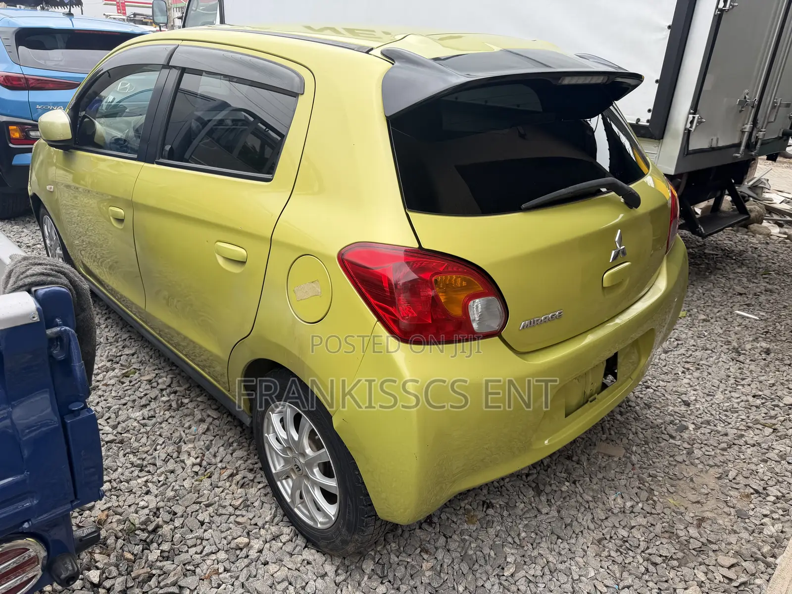 Mitsubishi Mirage DE 4dr Hatchback (1.2L 3cyl 5M) 2014 Green