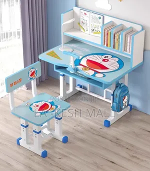 Kids Adjustable Study Desk and Chair