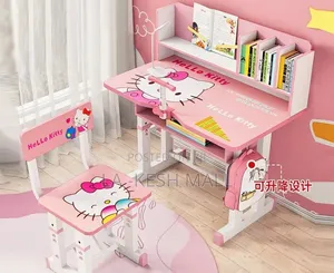 Kids Adjustable Study Desk and Chair