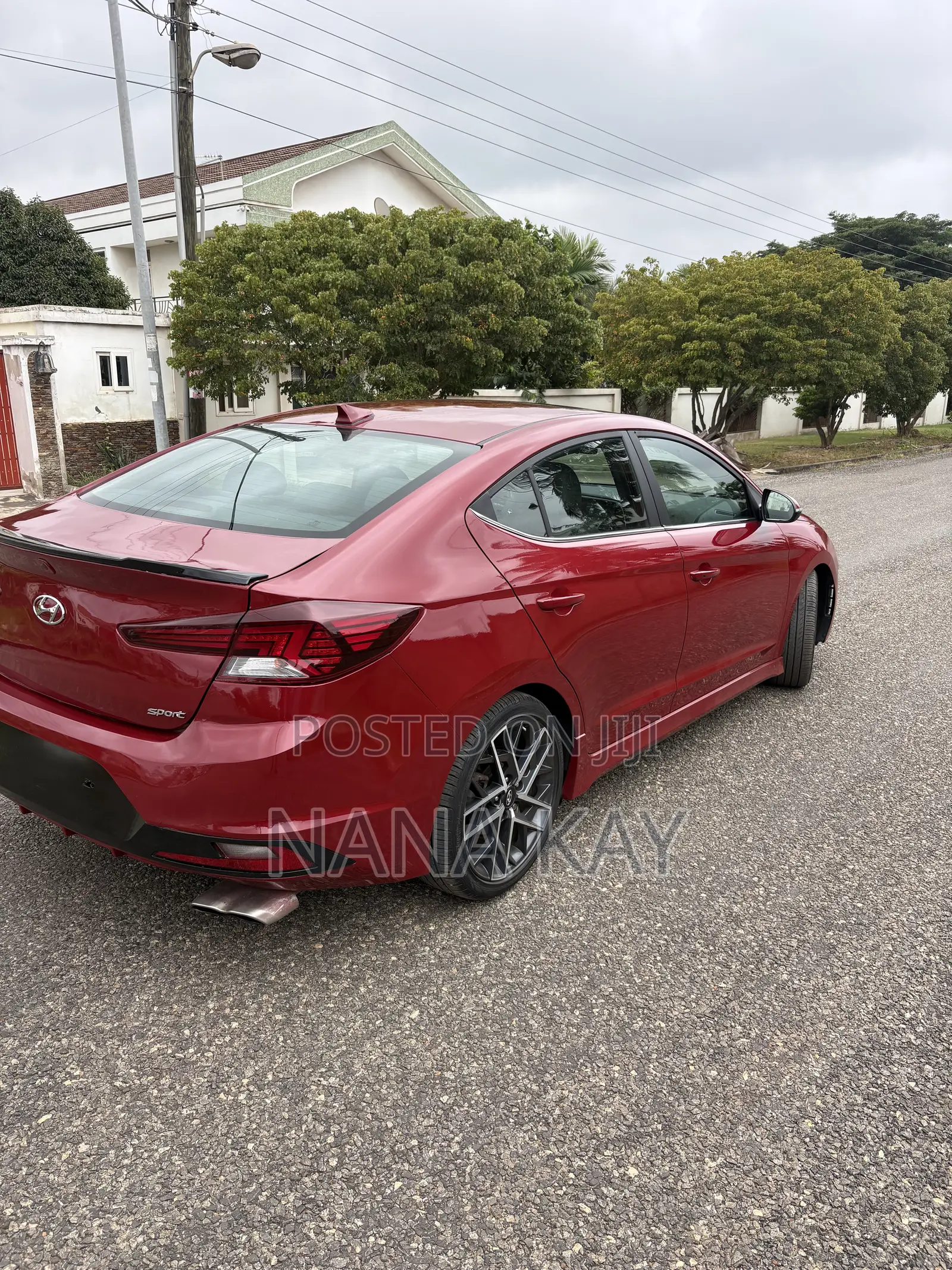 Hyundai Elantra Sport 2020 Red