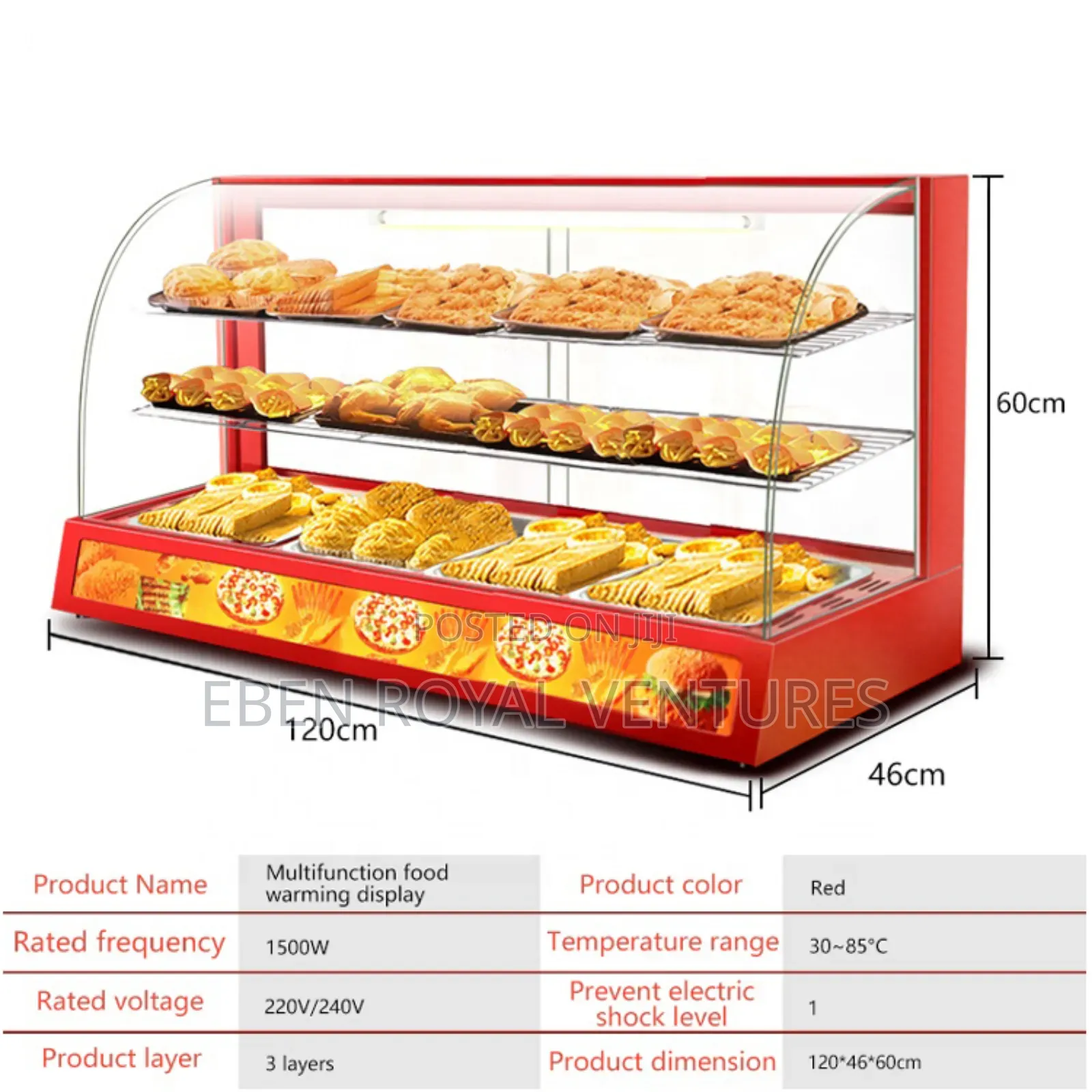 Multifunctional Food Decorative Display Warm