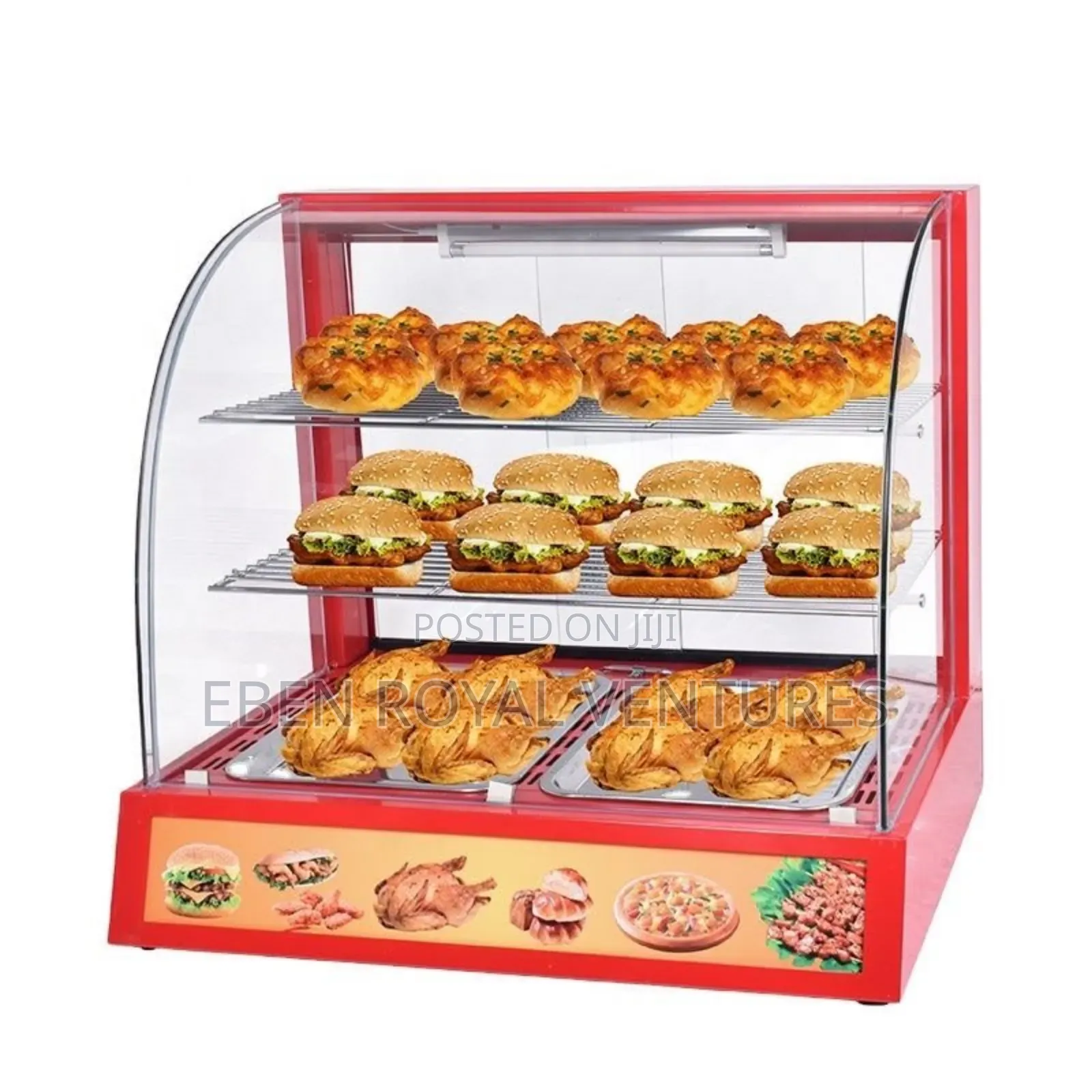Multifunctional Food Decorative Display Warm