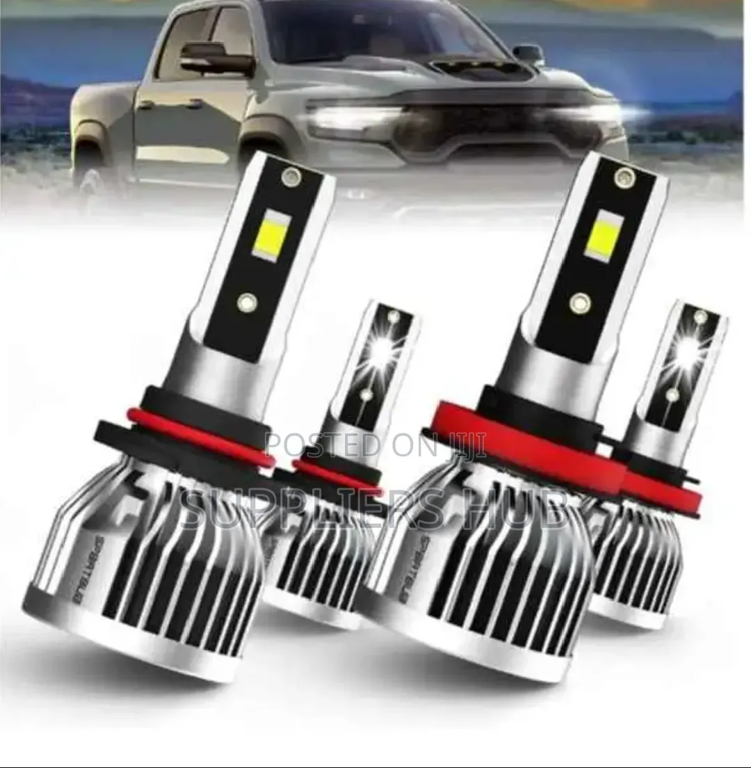 4piece High-Brightness Universal Plug Play LED Car Headlight Bulb Kit
