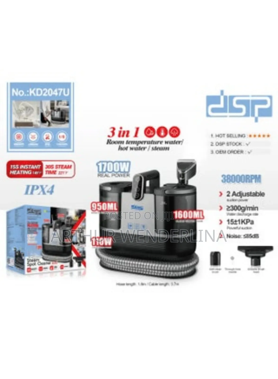 DSP Spot Cleaner 3 in 1