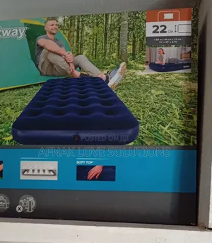 Bestway Single Air Mattress With Free Pump