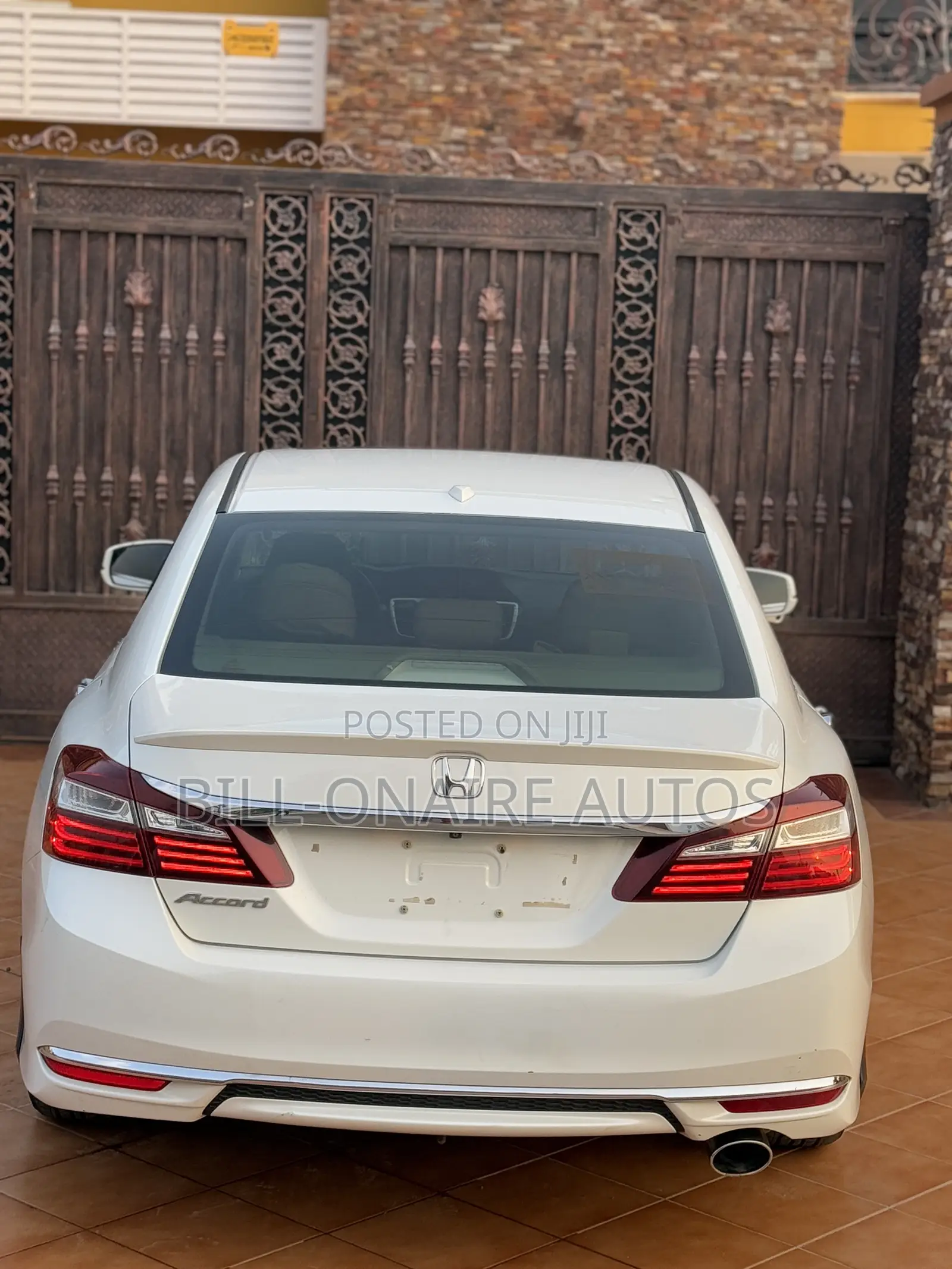 Honda Accord EX 4dr Sedan FWD (2.4L 4cyl 2A) 2017 White
