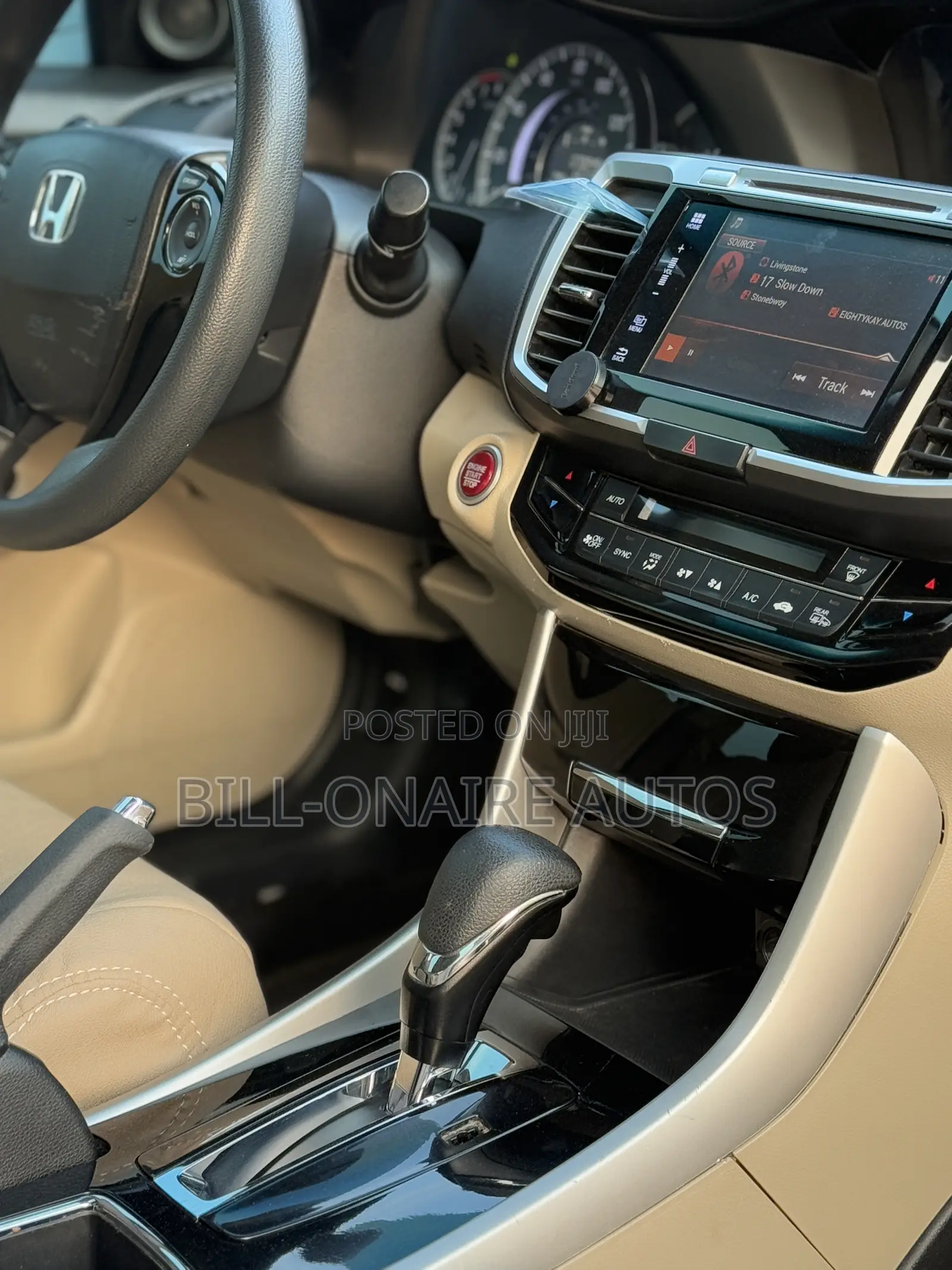 Honda Accord EX 4dr Sedan FWD (2.4L 4cyl 2A) 2017 White