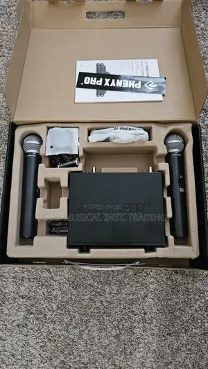 Phenyx Pro PTU Wireless Microphone Set – Excellent Sound Quality