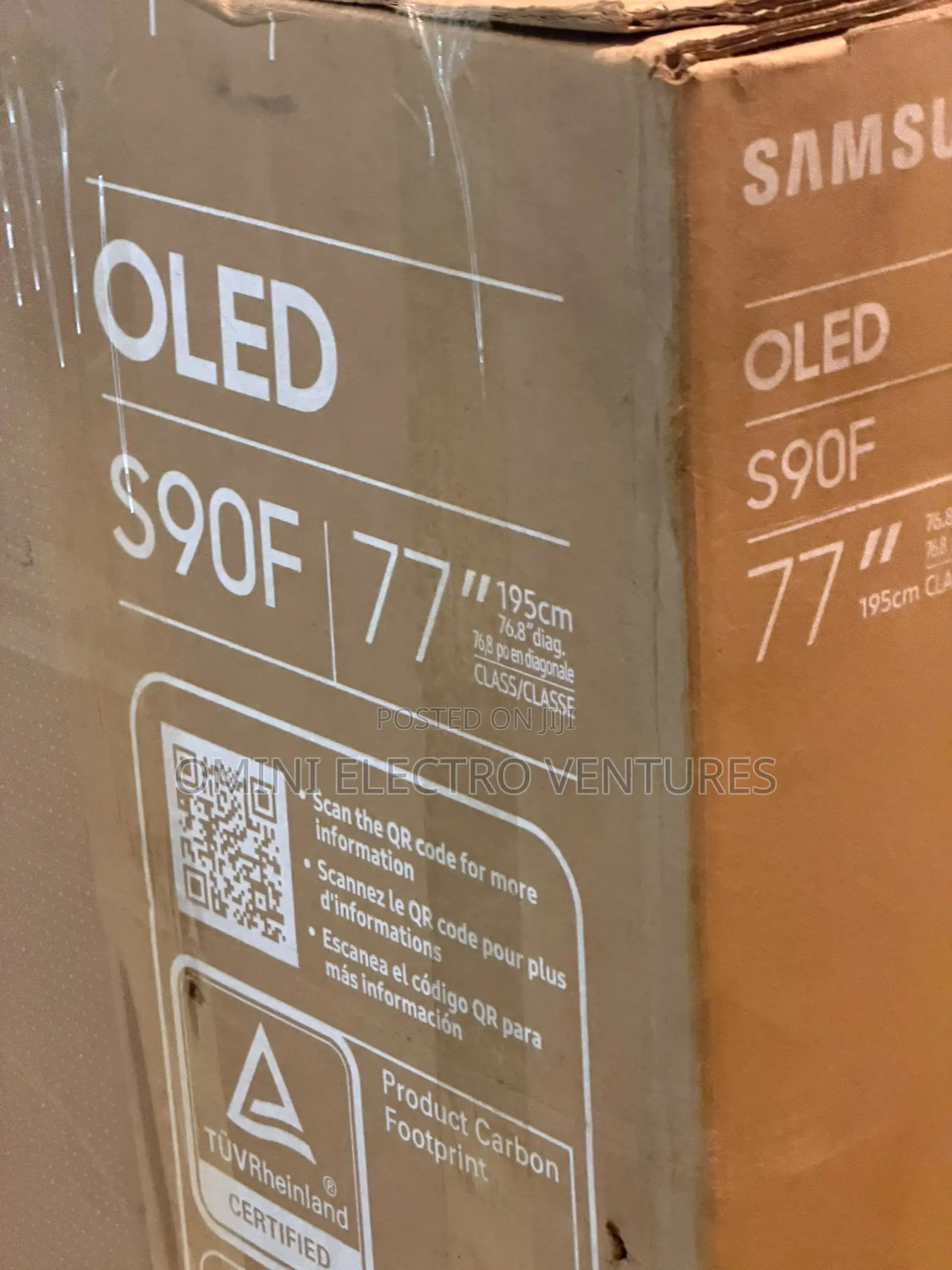 The All New Samsung 77” Oled S90f