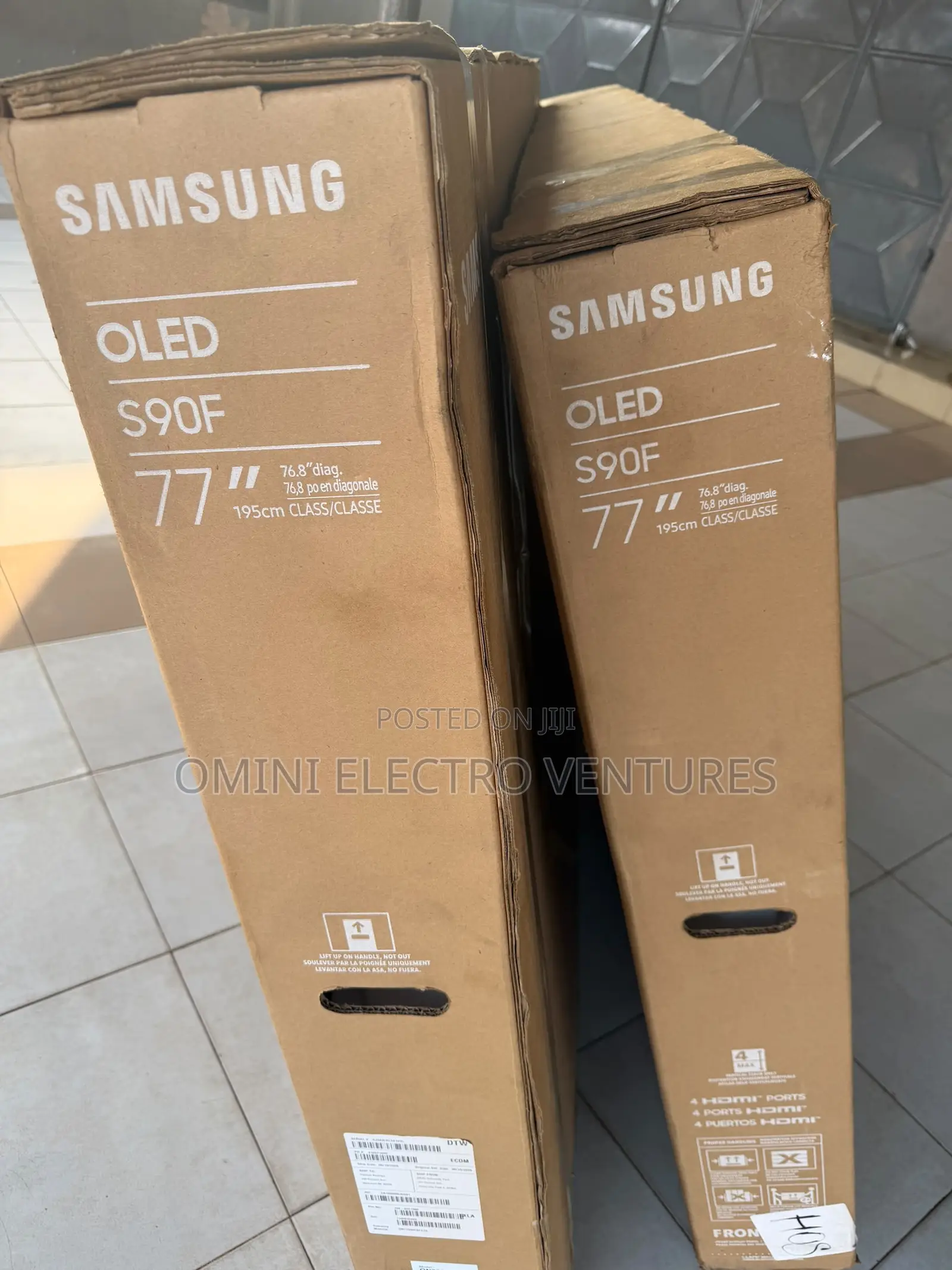 The All New Samsung 77” Oled S90f