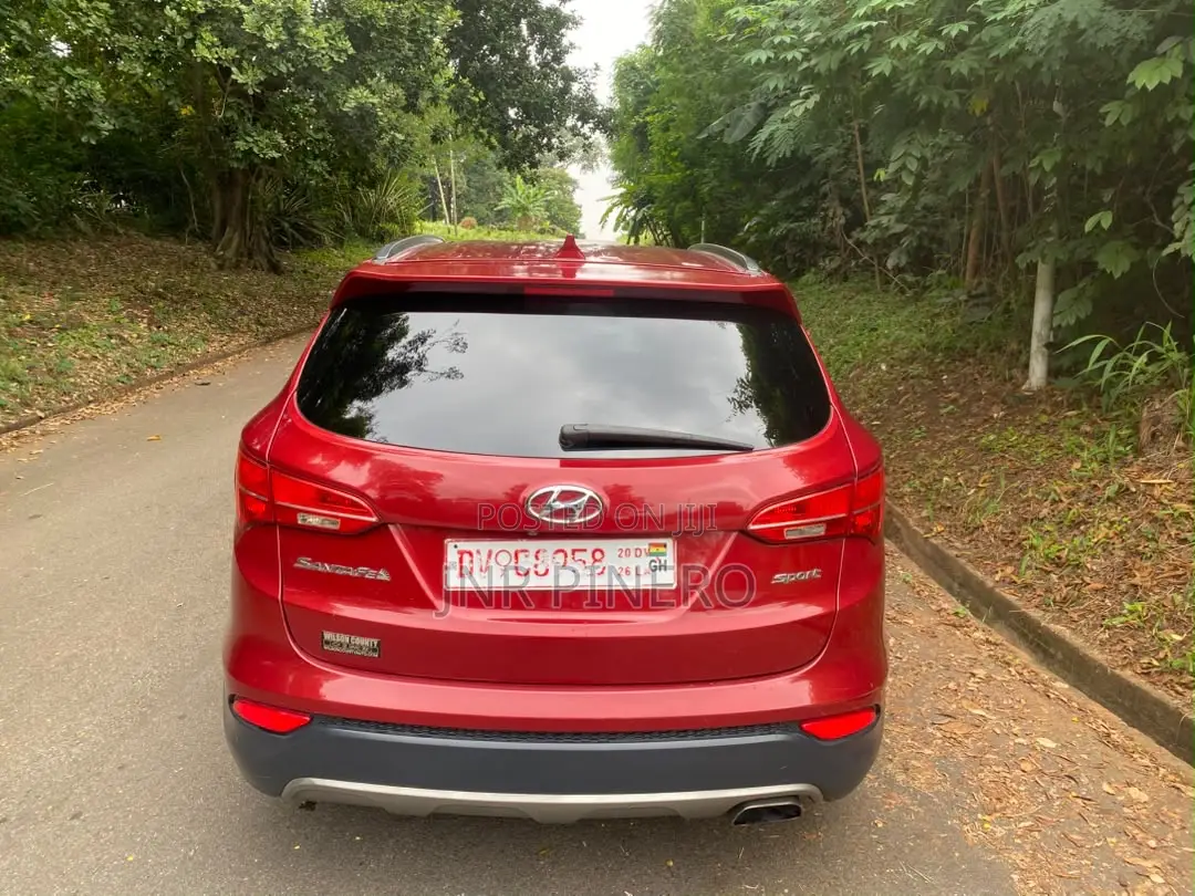Hyundai Santa Fe SE AWD 2017 Red