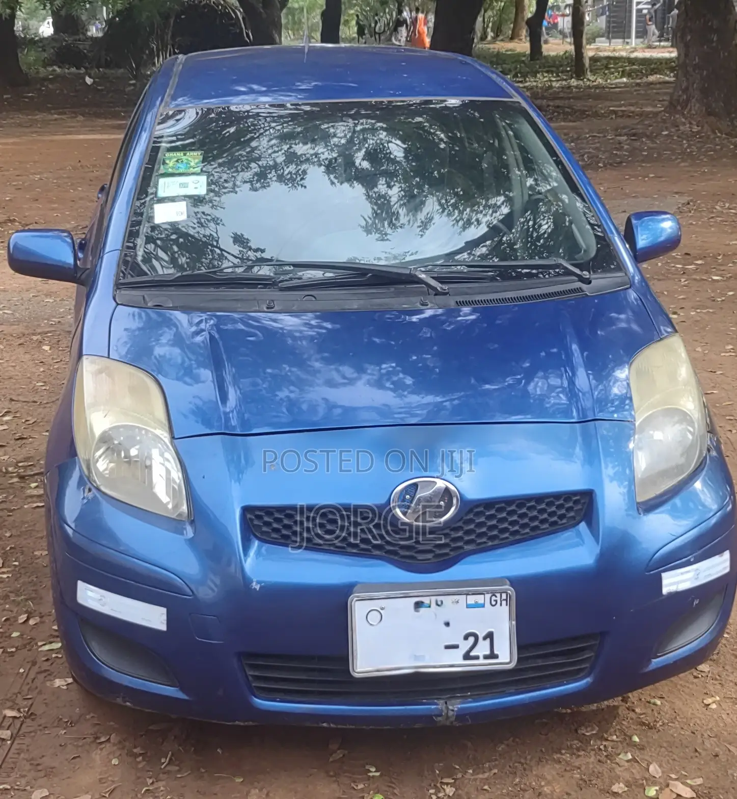 Toyota Vitz 1.0 FWD 5dr 2010 Blue