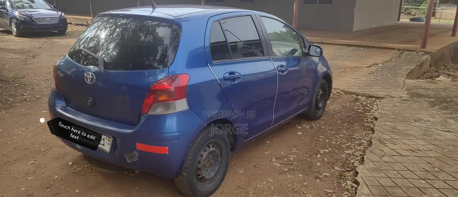 Toyota Vitz 1.0 FWD 5dr 2010 Blue