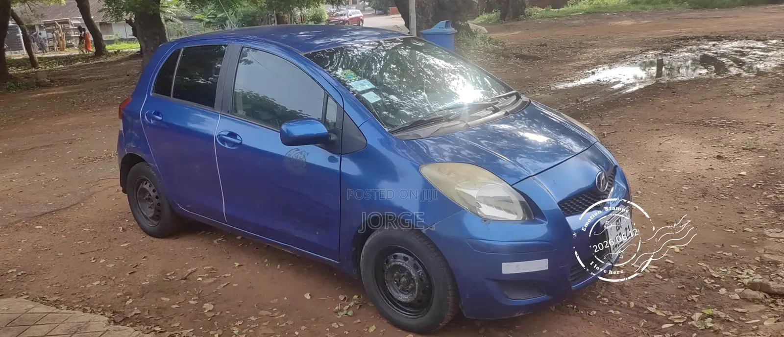 Toyota Vitz 1.0 FWD 5dr 2010 Blue
