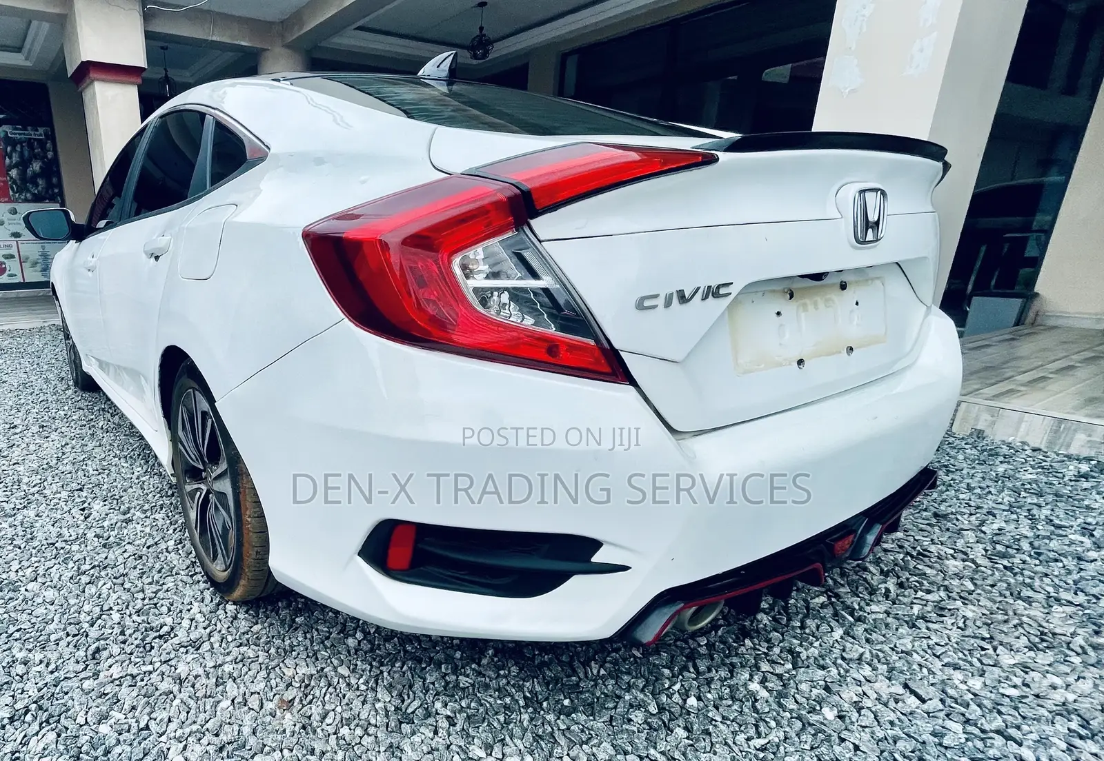 Honda Civic EX-L 4dr Sedan (1.5L 4cyl) 2017 White