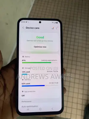 Samsung Galaxy A54 5G 128 GB Black