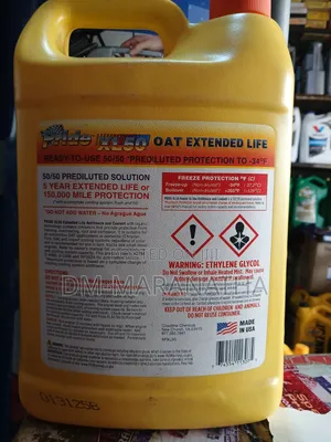Pride Oat Orange Dex Cool Coolant 4l