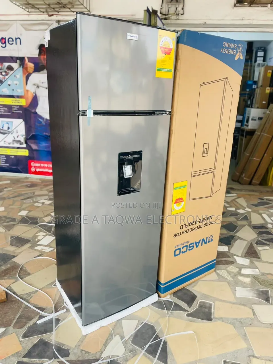 Top-Mount Nasco Refrigerator With 280-Litre Capacity
