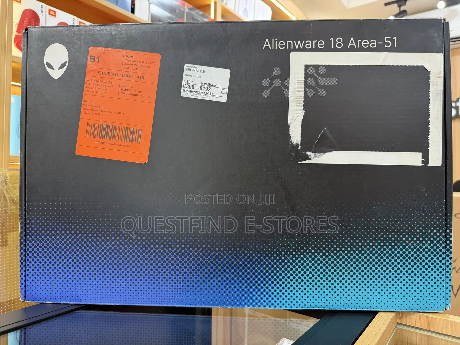 New Laptop Alienware 18 Area-51 32GB Intel Core Ultra 9 SSD 2T
