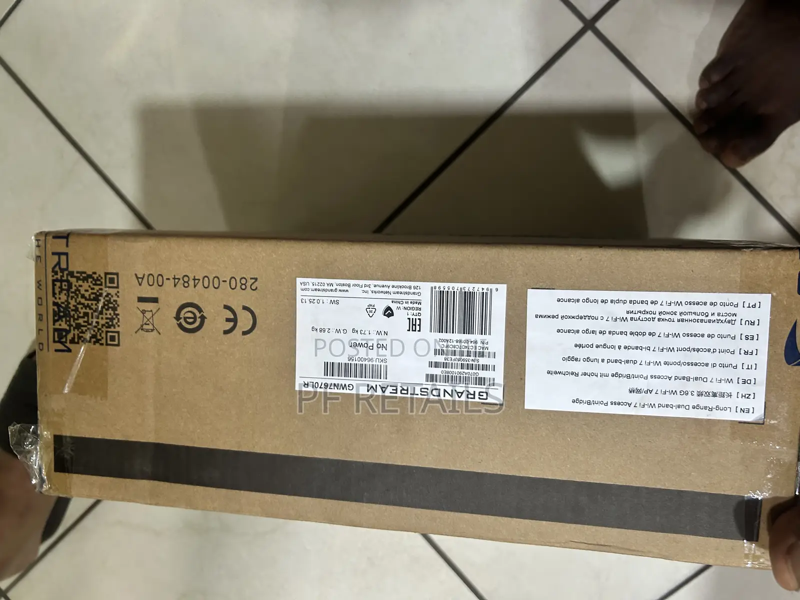Grandstream Wifi 7 GWN7670LR