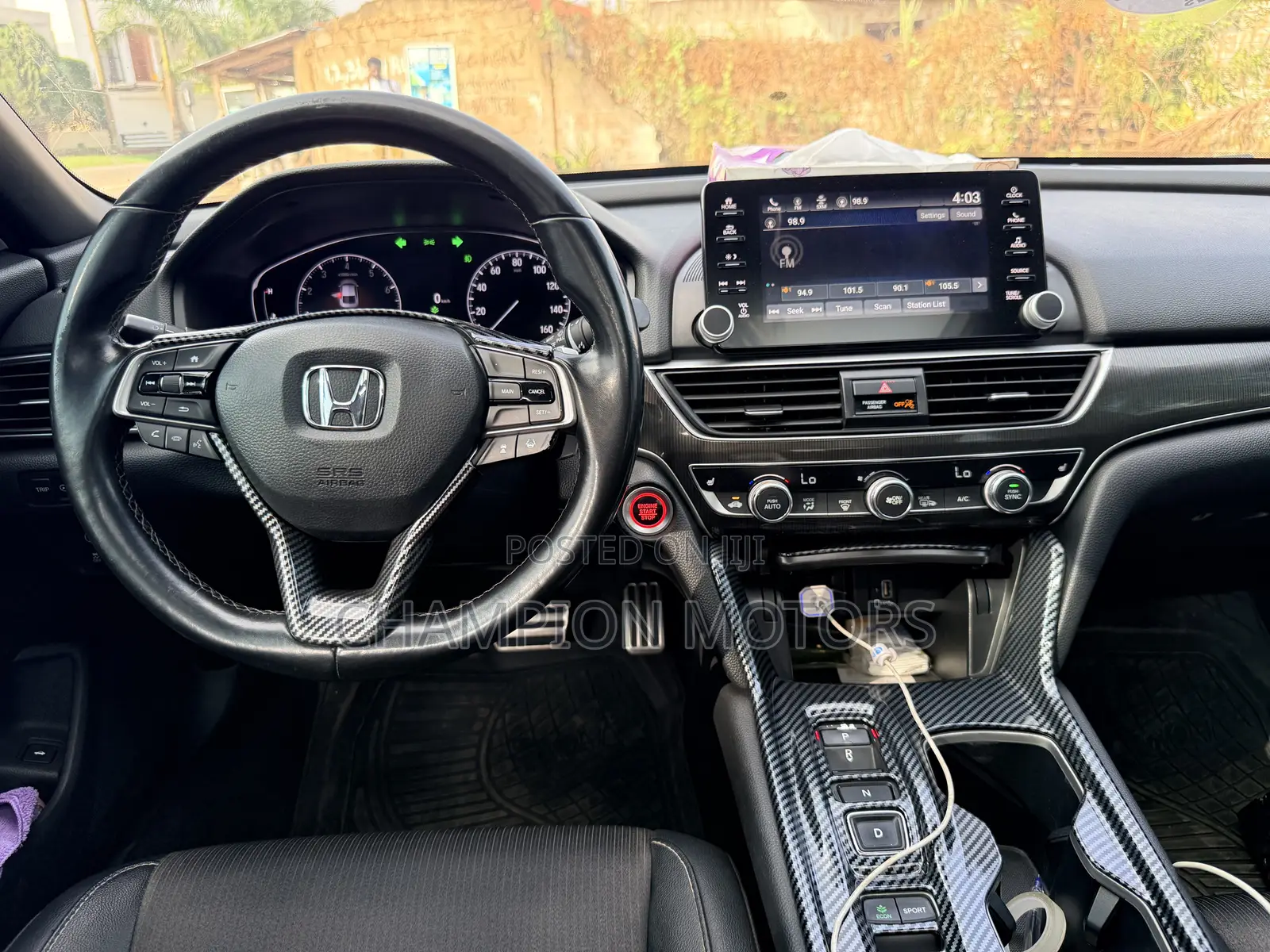 Honda Accord Sport 2.0T 2020 Blue