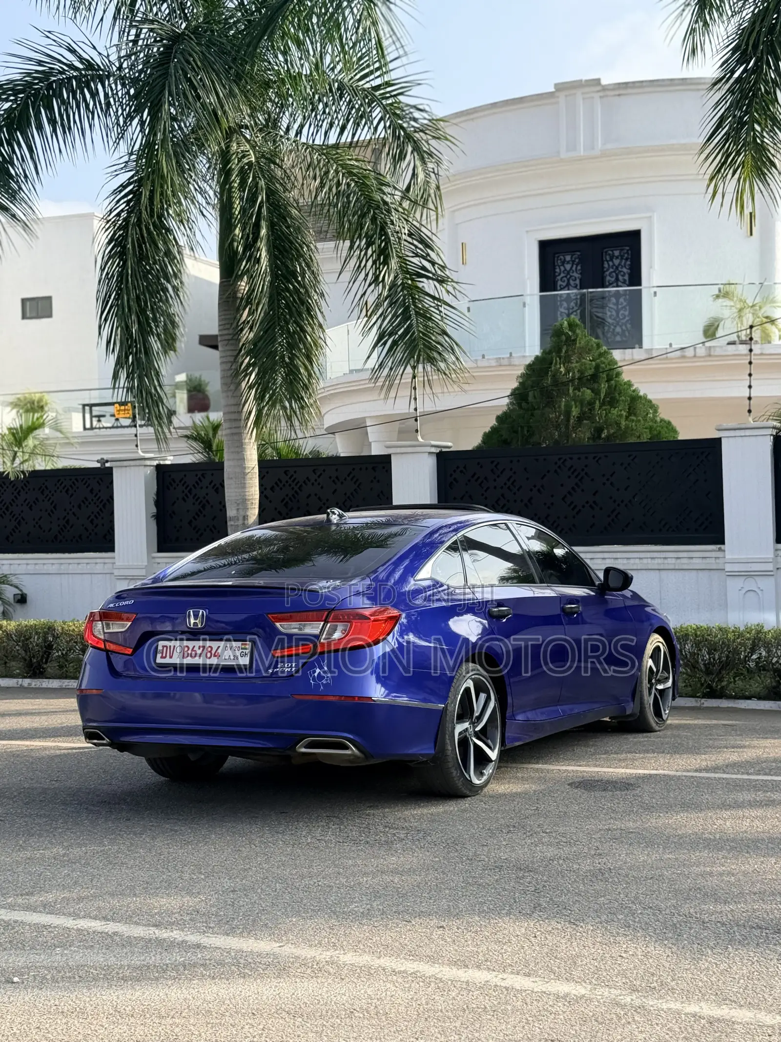 Honda Accord Sport 2.0T 2020 Blue