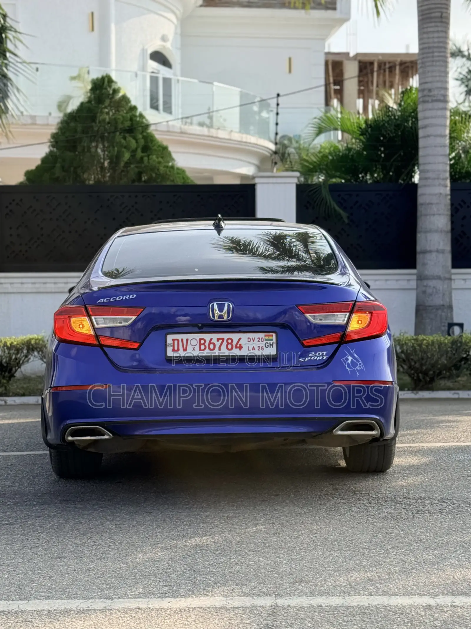 Honda Accord Sport 2.0T 2020 Blue
