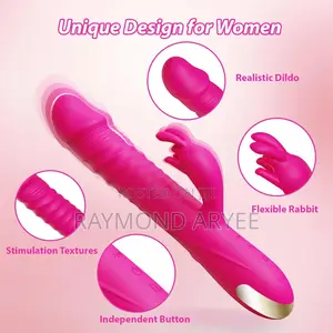 SUPOLA Rabbit G Spot Vibrator, Dildo Sex Toy for Women