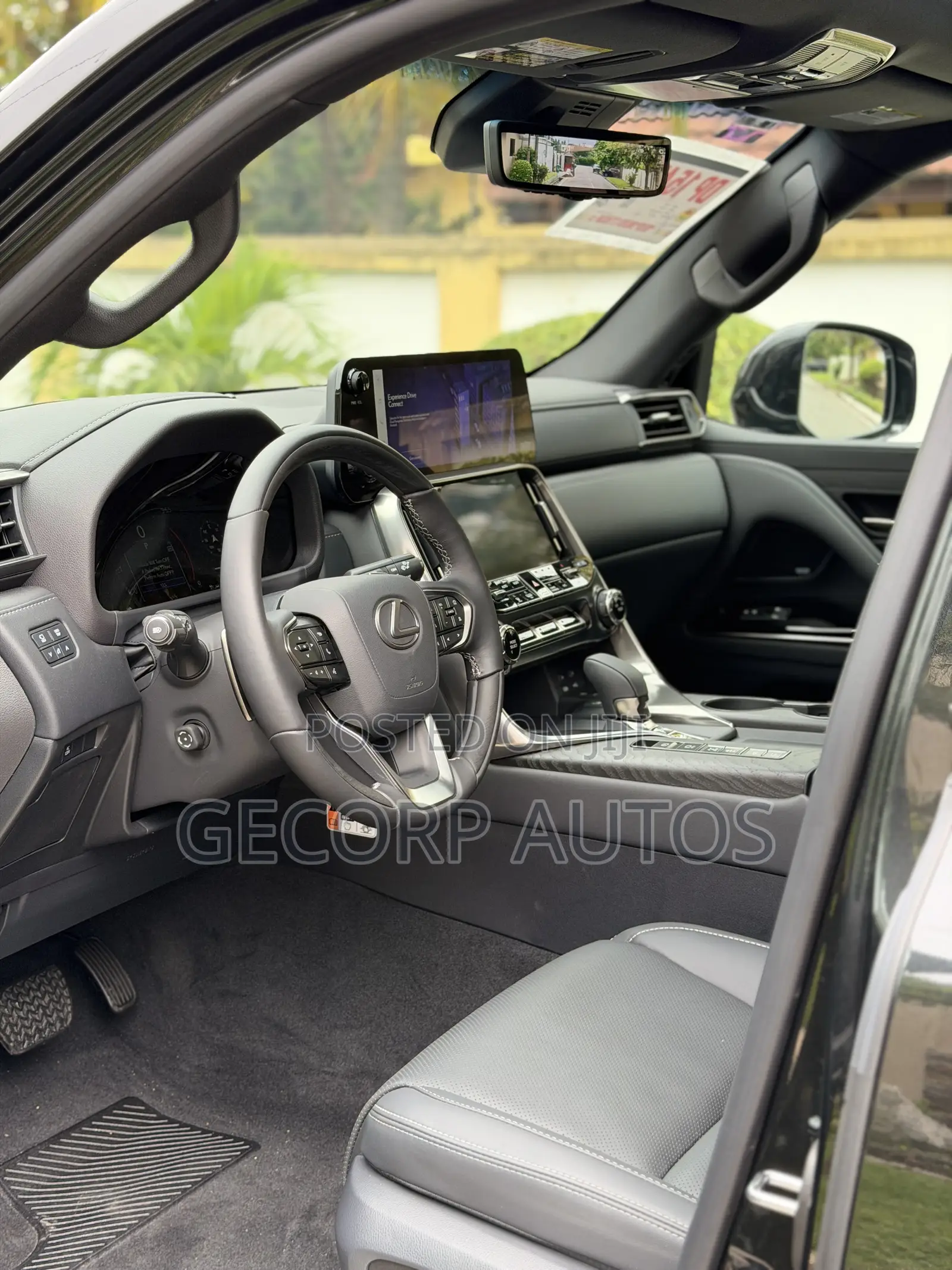 New Lexus LX 500d 2026 Black