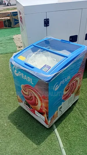 Pearl Glass Top Ice Cream Display Freezer for Shops