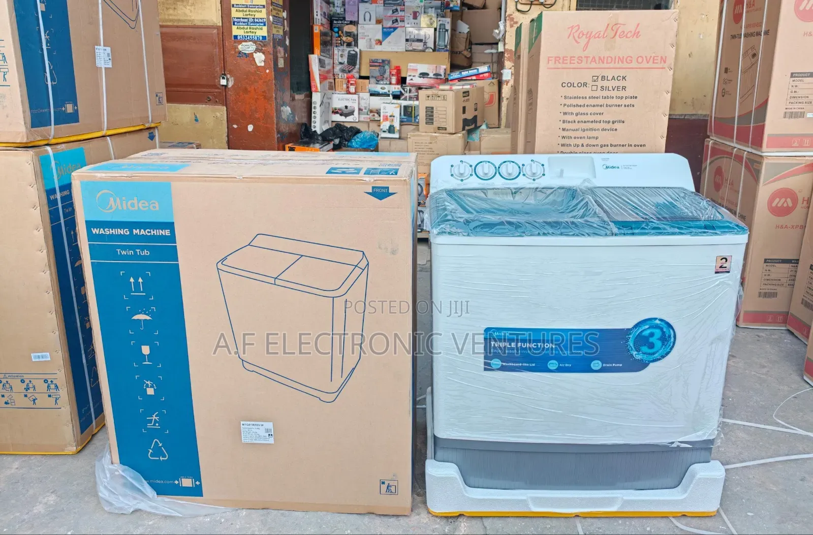 Midea 18KG Twin Tub Semi-Automatic Washing Machine