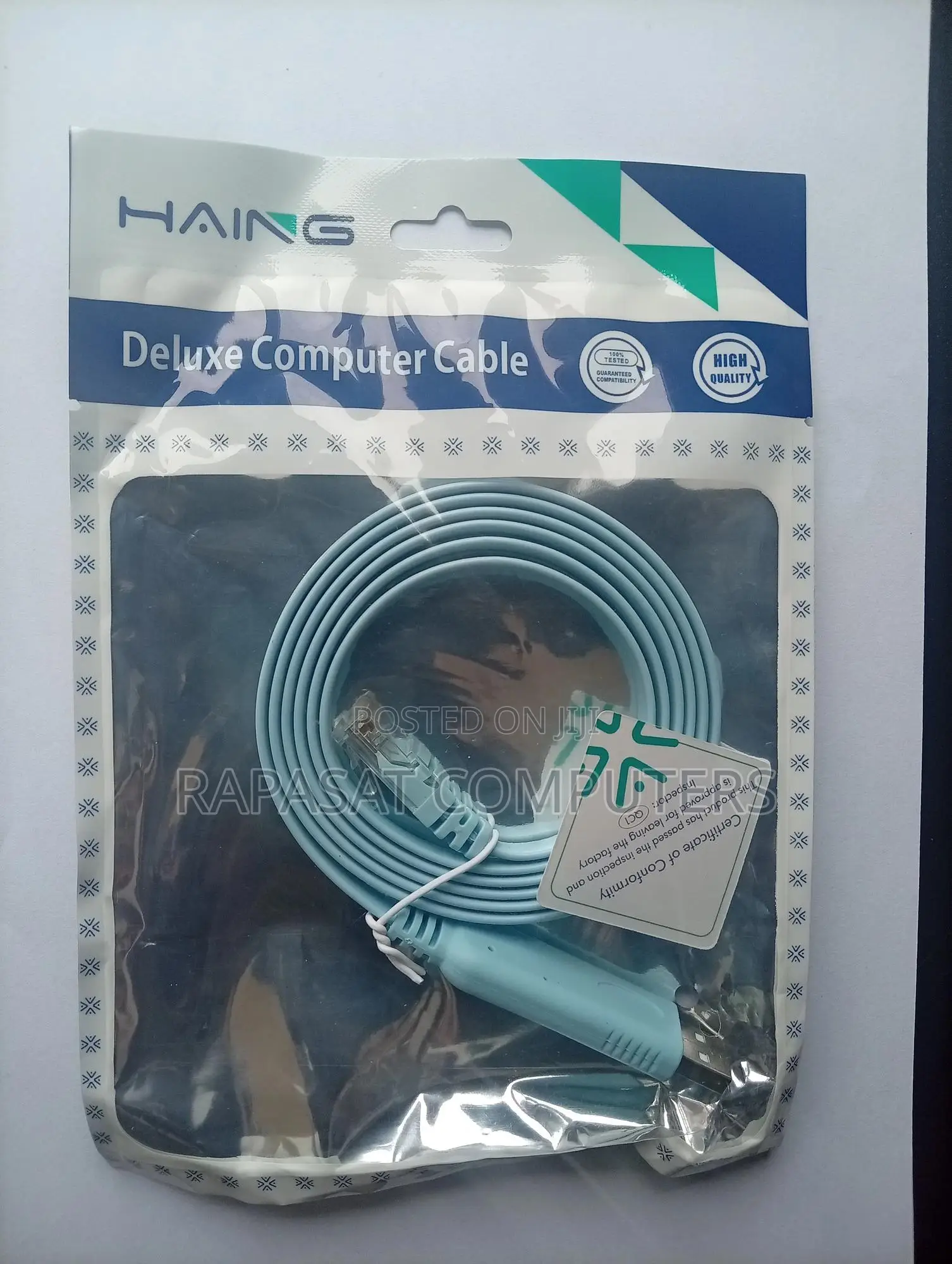 Haing USB 2.0 Male to Rj45 Male Cable 1.5m Hi-2067(console Cable)