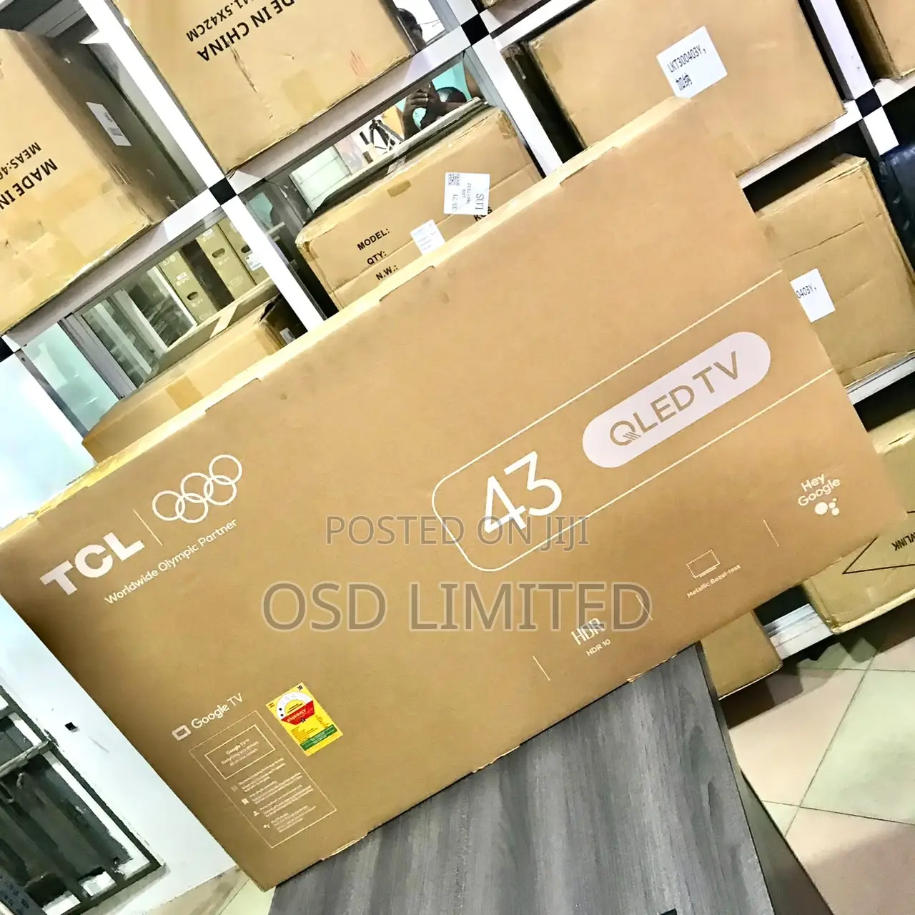 Stream Smarter With 43" TCL QLED TV