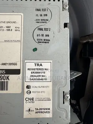 Kia Sportage Radio