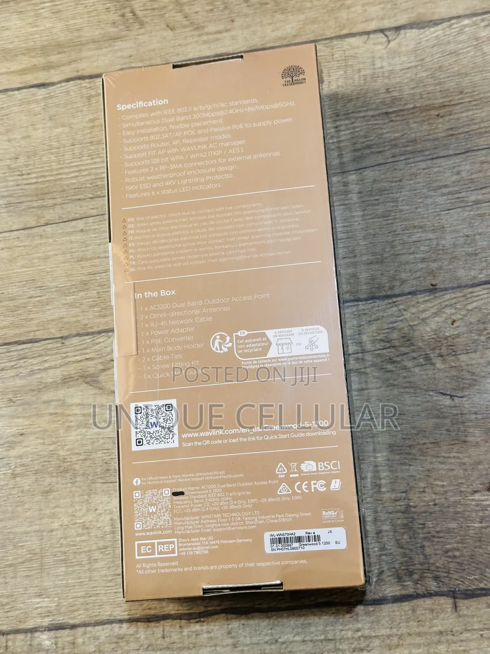 WAVLINK AC1200 Dual Band Outdoor Access Point
