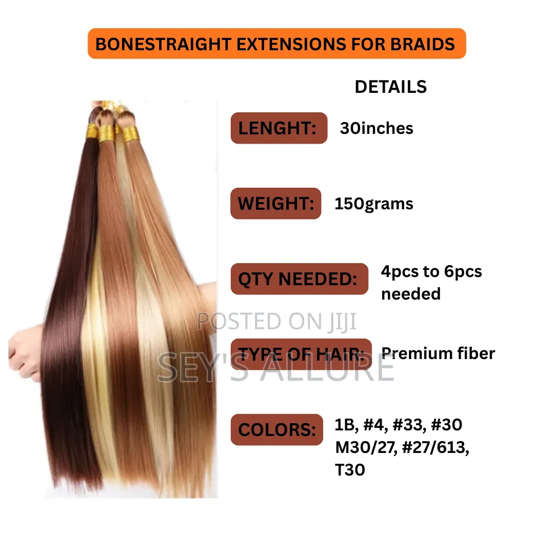 30inches Bonestraight Extensions