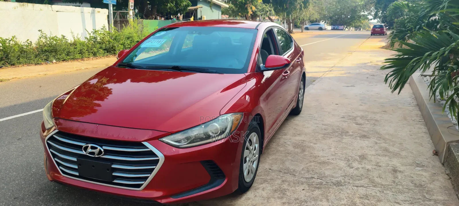 Hyundai Elantra 2017 Red