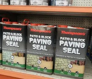 Thompson's Block Paving Sealer 5L –Weatherproof Protection for Patios