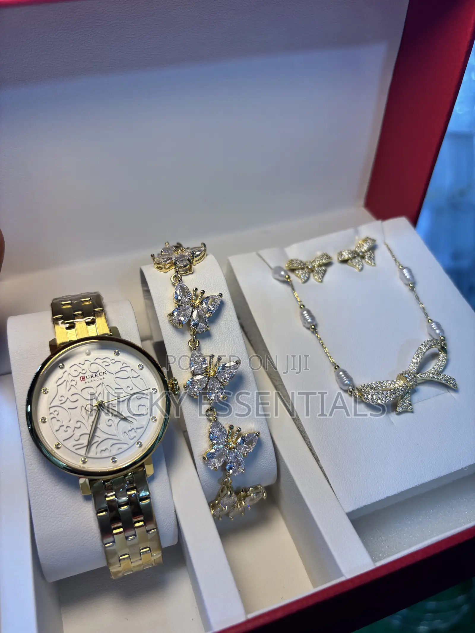 Jewelry Set With Watch for Ladies