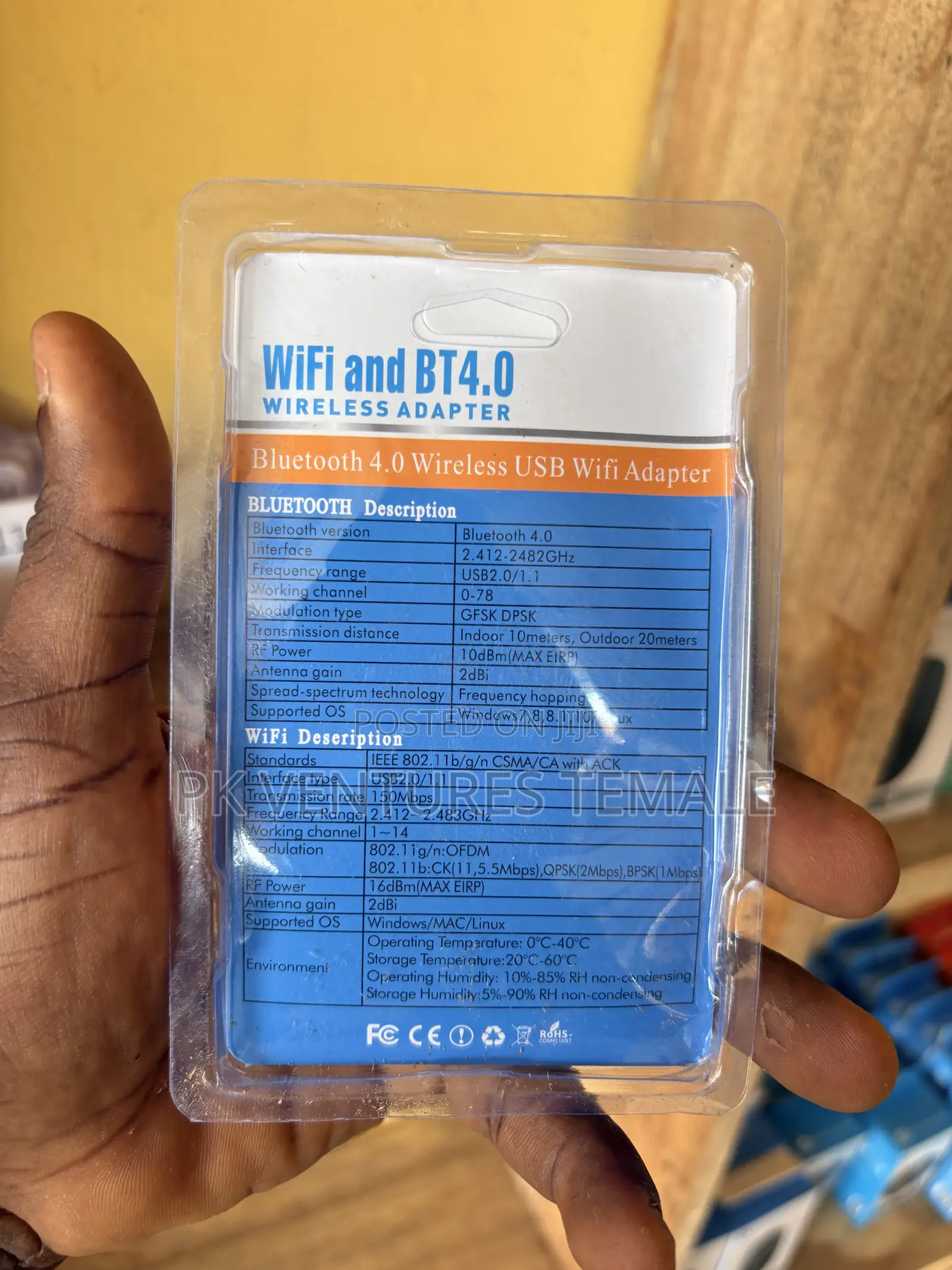 Wifi and Bluetooth Adapter